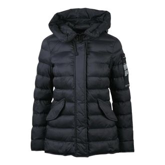 Peuterey Flatex Jas - Dames - Jassen - Zwart - Maat: S Polyamide