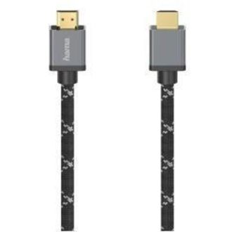 Hama 00205239 Cable Hdmi 2 M Hdmi Tipo A (est&aacute;ndar) Negro, Gris