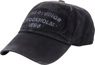 Acne Studios Cappellino da baseball con serigrafia - - Accessories - unisex - Nero - ONE SIZE