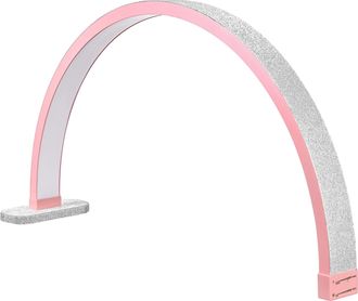 OEM Luz De V&iacute;deo Led, Dise&ntilde;o De Media Luna, Ajuste De Temperatura Bicolor, Rosa Zz00-e112