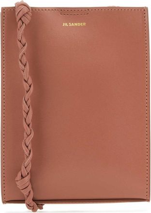 Jil Sander Peach Tangle Small Crossbody Bag