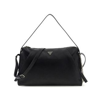 Guess Devon Large Shoulder Bag - female - Guess - Shoulder Bags - Black - ONE SIZE - Bags