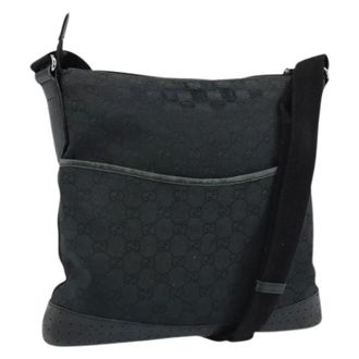 Gucci Borsa a spalla Pre-owned in tela GG - - Pre-owned - Donna - Nero - ONE SIZE