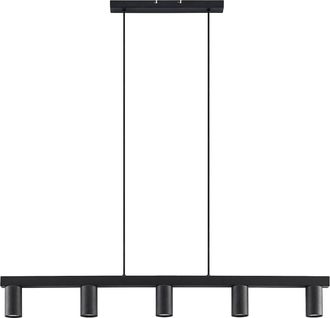 Lindby Lindby L&aacute;mpara Colgante baliko En Negro De Metal