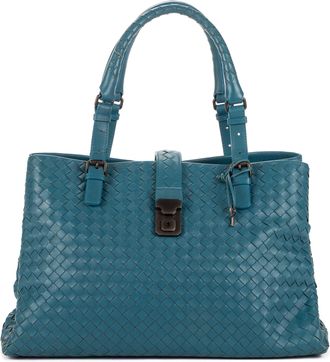 Bottega Veneta Intreciatto Roma Medium Handtas