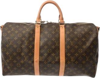 Louis Vuitton Pre-owned Weekend Bags, unisex, Brown, Size: ONE SIZE Pre-owned Boston bag