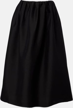 Toteme Gonna midi in lana e seta