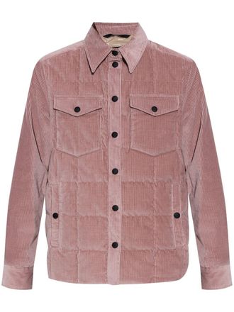 Moncler Giacca-camicia imbottita - Rosa