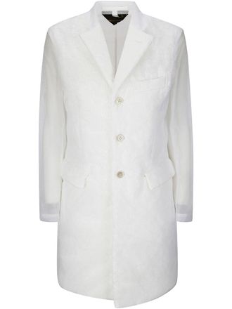 Comme Des Gar&ccedil;ons Womens Single-Breasted Coat