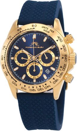 Porsamo Bleu Preston Sport Quartz Blue Dial Mens Watch 1034BPRR