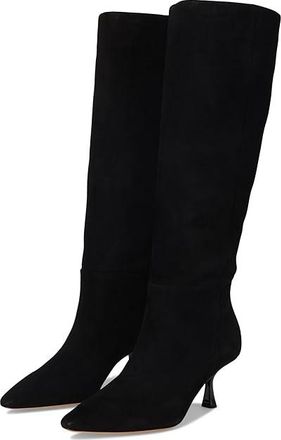 Kate Spade New York Adele Suede Tall Boots Womens Cold Weather Boots Black : 9.5 M