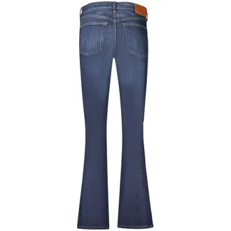 Calvin Klein Cotton Bootcut Jeans - Blue