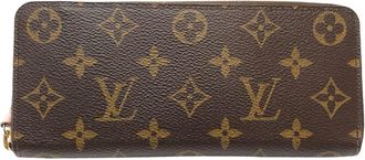 Louis Vuitton Brown Monogram Monogram Long Wallet (Bi-Fold) (Pre-Owned)
