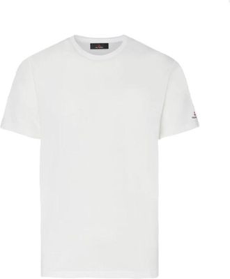 Peuterey Zole 02 T-shirt - Heren - T-shirts - Wit - M - Katoen - Tops