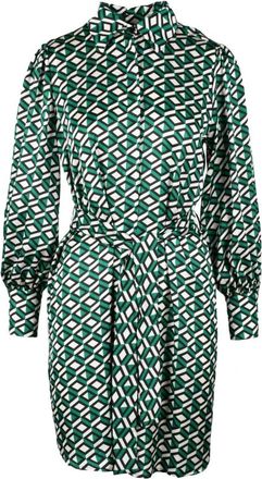 Think Damesjurk van polyester - Dames - Shirt Kleedjes - Veelkleurig - XL - Polyester - Kleedjes