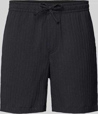 Jack & Jones Jack & Jones Regular Fit Shorts mit Strukturmuster Modell JAIDEN MASSIMO in Black, Gr&ouml;&szlig;e XXL