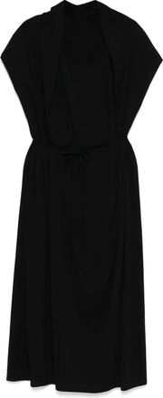 Less Abito in cotone - Nero