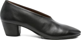 Marsèll 50mm leren pumps - Zwart