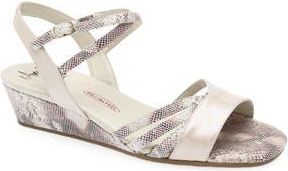 Amalfi By Rangoni Martinez Leather Sandal in Pink at Nordstrom Rack, Size 8.5