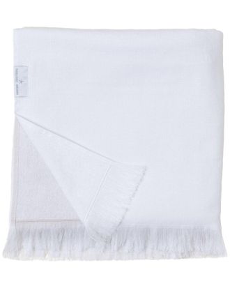 Barefoot Dreams Color Block Organic Cotton Oversized Towel