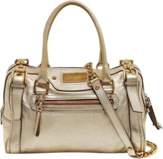 Dolce & Gabbana Pre-owned Handbags, female, Yellow, Size: ONE SIZE Pre-owned Handbag