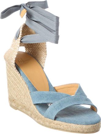 Castaner Bailey Canvas Wedge Sandal