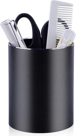 No Brand Portal&aacute;pices Met&aacute;lico - Organizador De Escritorio - Duradero Y Elegante - Negro - Para Oficina Y Hogar - Ideal Para Bol&iacute;grafos Y Brochas De Maquillaje