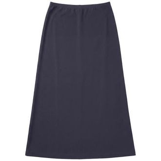 Monte Carlo Elastic Waist Side Tag Pull-On Skirt in Charcoal at Nordstrom, Size 14