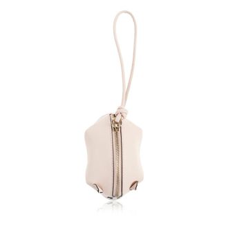 Furla Wallets & Cardholders, female, Pink, Size: ONE SIZE Leather Wrist Strap Pouch