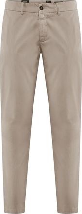 Bomboogie Pantaloni Chino in Cotone Cannet&eacute; - - Trousers - Uomo - Beige - W30
