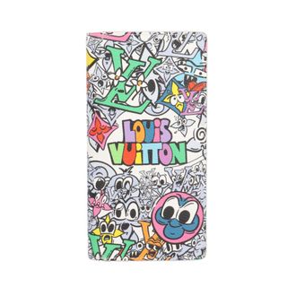 Louis Vuitton Multi-Color White Monogram Coin Purse/Coin Case (Pre-Owned)