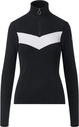 Fusalp Long Truien - Dames - Coltruien - Zwart - XS - Truien & Vesten