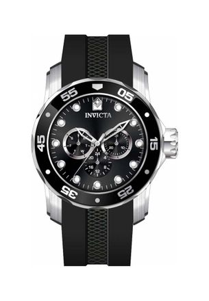 Invicta IN-45721 Mens Pro Diver Watch - Black - One Size