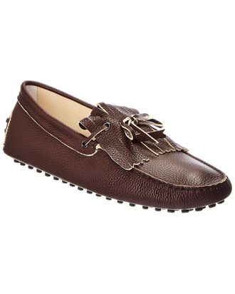 Tod's Tods Mocas Frangia Leather Loafer