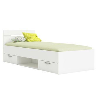 M&S Collection Letto Singolo michigan Bianco 90x200 Cm