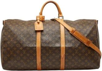 Louis Vuitton Pre-owned Weekend Bags, female, Brown, Size: ONE SIZE Pre-owned Weekend Bag