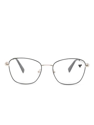 Longchamp Bril met ovaal montuur - Zilver