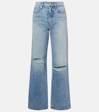 Slvrlake Denim Grace mid-rise wide-leg jeans