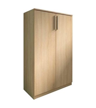 Home Heavenly Zapatero 2 puertas 6 compartimentos en color roble