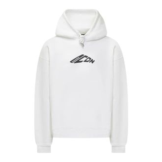 Dsquared2 Hoodies, male, White, Size: XS Icon Hoodie