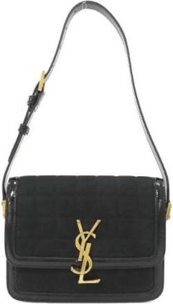 Saint Laurent Pre-owned Solferino Small Leather Shoulder Bag - Dames - Vintage Schoudertas - Zwart - ONE Size - Vintage