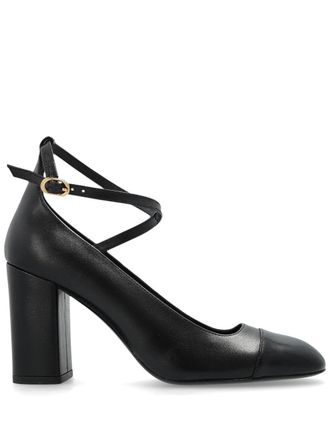 Stuart Weitzman 85 mm Eden pumps - Zwart