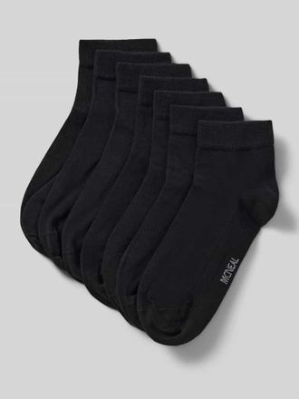 Mc Neal Socken im 7er-Pack mit geripptem B&uuml;ndchen in Black, Gr&ouml;&szlig;e 39/42