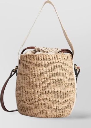 Chlo&eacute; woody small bucket bag