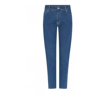 C.Ro Dames, Jeans, Blauw, Maat: S