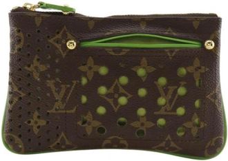 Louis Vuitton Pre-owned Pochette Pouch - Dames - Vintage Tassen - Bruin - ONE Size - Vintage