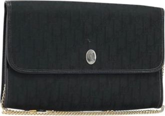 Dior Pre-owned Cross Body Bags, female, Black, Size: ONE SIZE Pre-owned Vintage Shoulder Bag