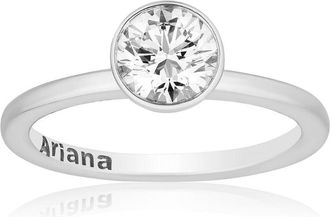 Ariana Rabbani Bezeled Set 1 Carat Lab Grown Diamond Ring