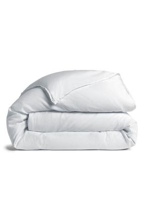 Parachute Soft Luxe Sateen Duvet Cover in White at Nordstrom, Size King/california King