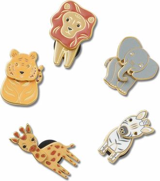 Crocs Set van 5 Jibbitz Enamel Safari
